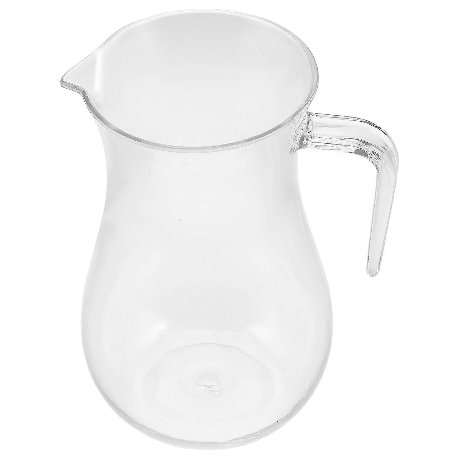 Plastic Wine Pitcher Wine Dispenser for Weddings 600Ml Clear Beverage Pitcher
