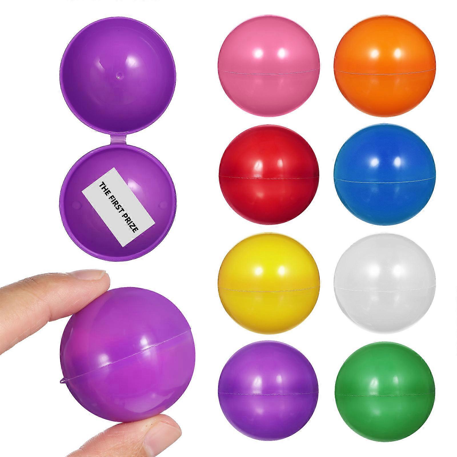 Raffle Balls Plastic Hollow Balls for Party Activity 25Pcs Set
