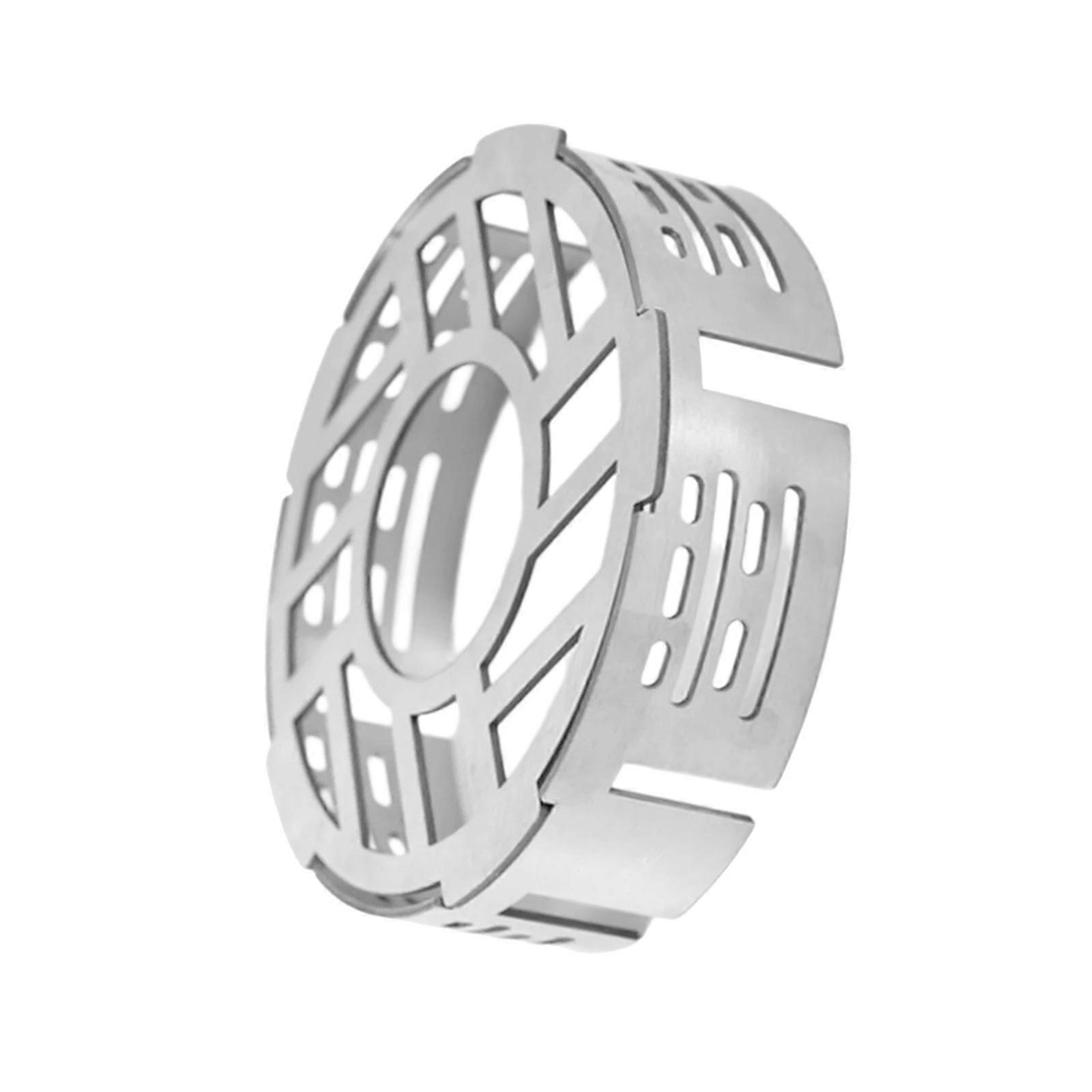 Efficient Windproofed Rings Compacts Windshield Corrosion Resistant Wind Screen for Camp Stove Multicolor