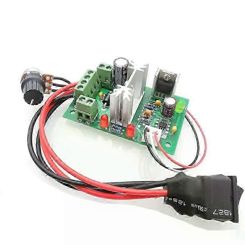 6v 12v 24v 10a Pwm Dc Motor Speed Controller Double-sided Cw Ccw Regulator Switch