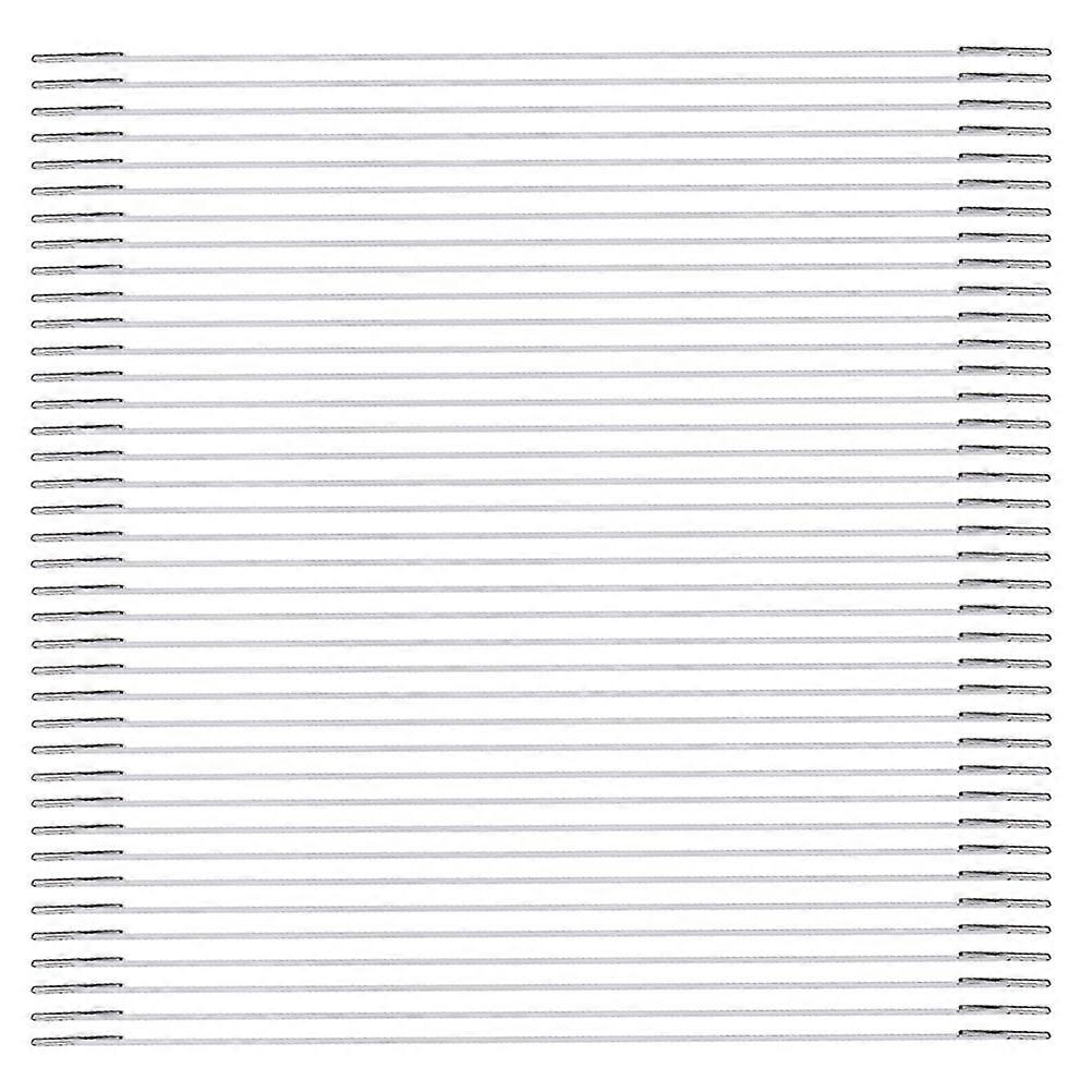 200Pcs White Elastic Band Elastic Barbed Cords for DIY Mask Making Use