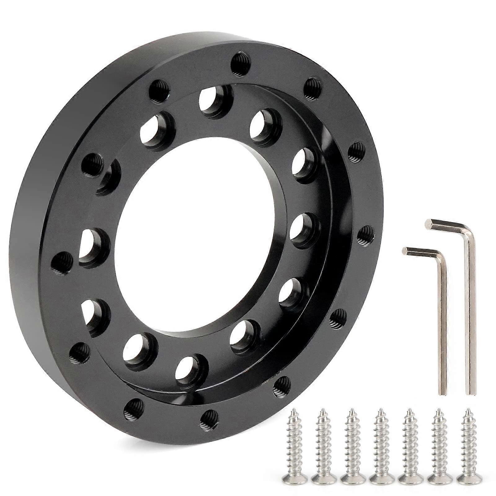 70mm Steering Wheel Adapter for Logitech G25 G27, Sim Racing Hub Compatible with Sparco OMP Momo