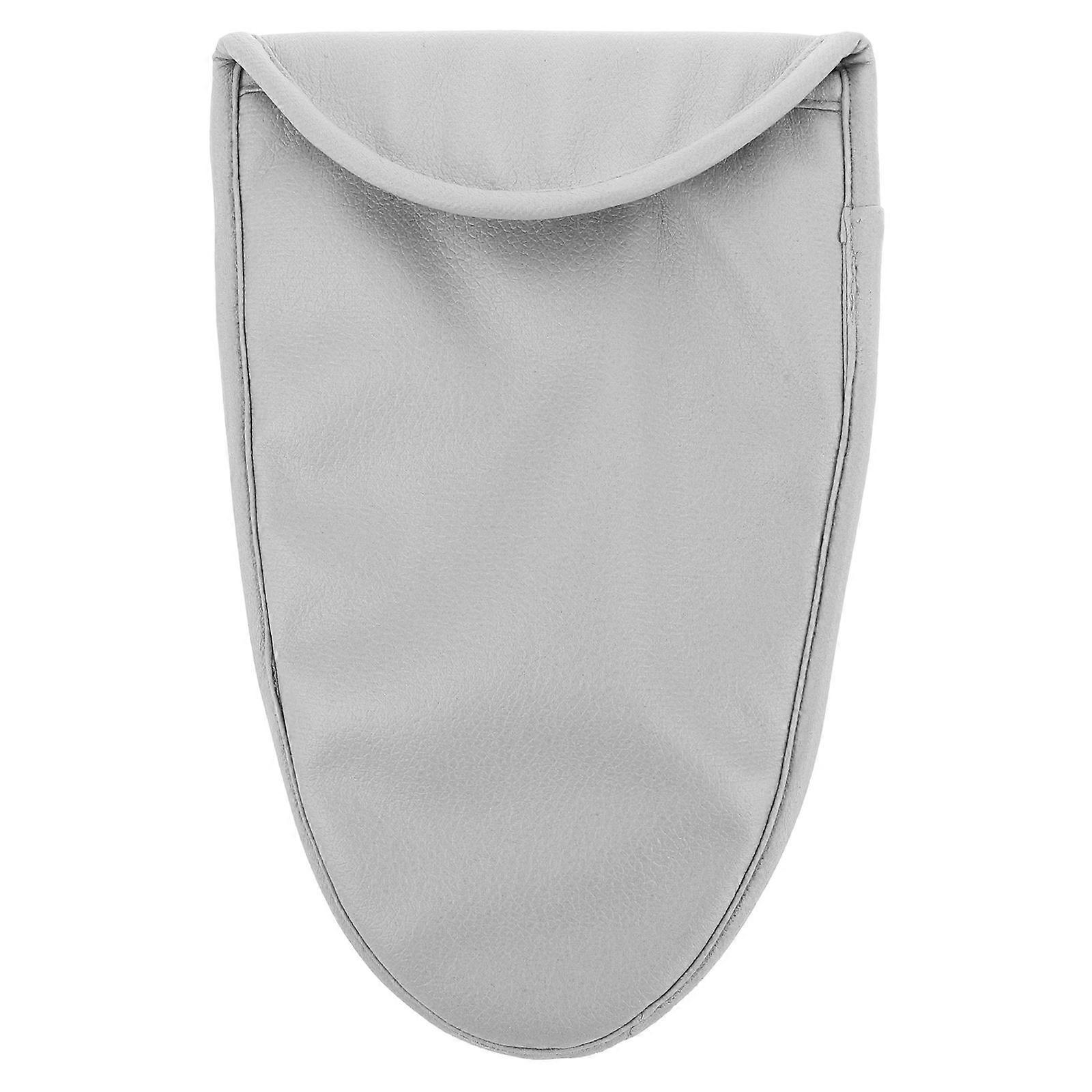Replaceable Sax Mouthpieces Pouch for Daily Use Grey Fabric Portable Bag