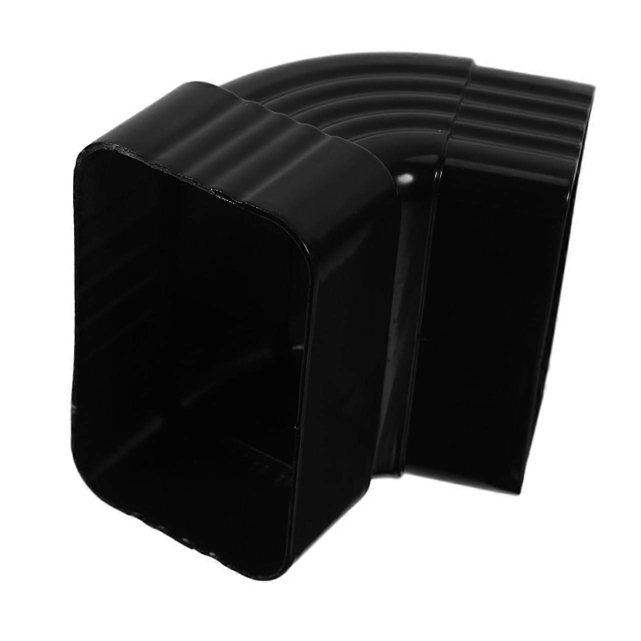 Aluminum Alloy 65° Gutter Downspout Elbow Connector for Rainwater Drainage, Leak Prevention