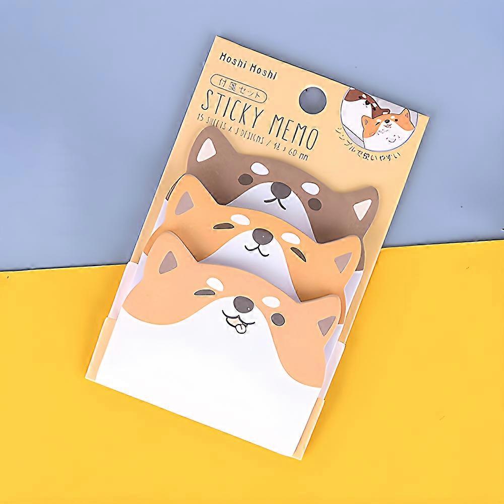 Korean Cute Sticky Notes Set Funny Group Tab Dog Cat Bear Rabbit Memo Pad Post Notepad Stationery To Do List Check Index Sticker