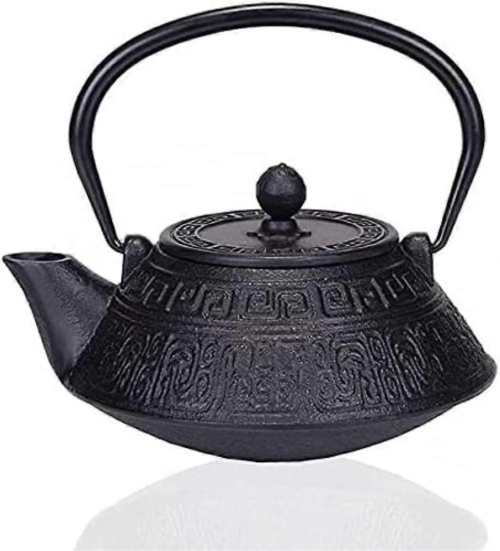 Vintage Cast Iron Teapot with Infuser – Small Japanese Tetsubin for Enhanced Flavor and Heat Retention