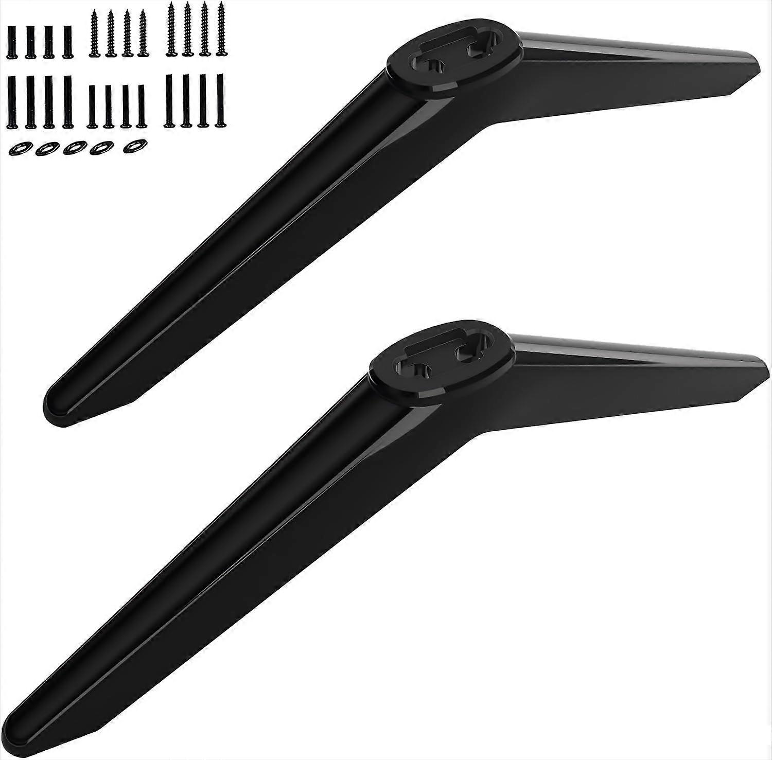 TV Stand Legs Replacement for Onn Roku 4055 Inch Models 100012584100012588 NoDrill Stable Support