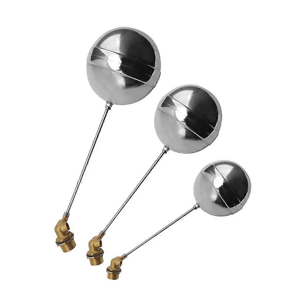 1 Inch Brass Float Valve Quick Opening 360° Adjustable Corrosion Resistant for Water Tank