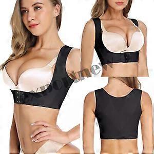 Womens Adjustable Shoulder Back Posture Corrector Chest Brace Support Bra Shaper