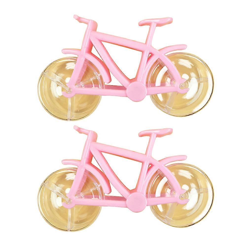 Box Shape Boxes for Storage 2Pcs Pink