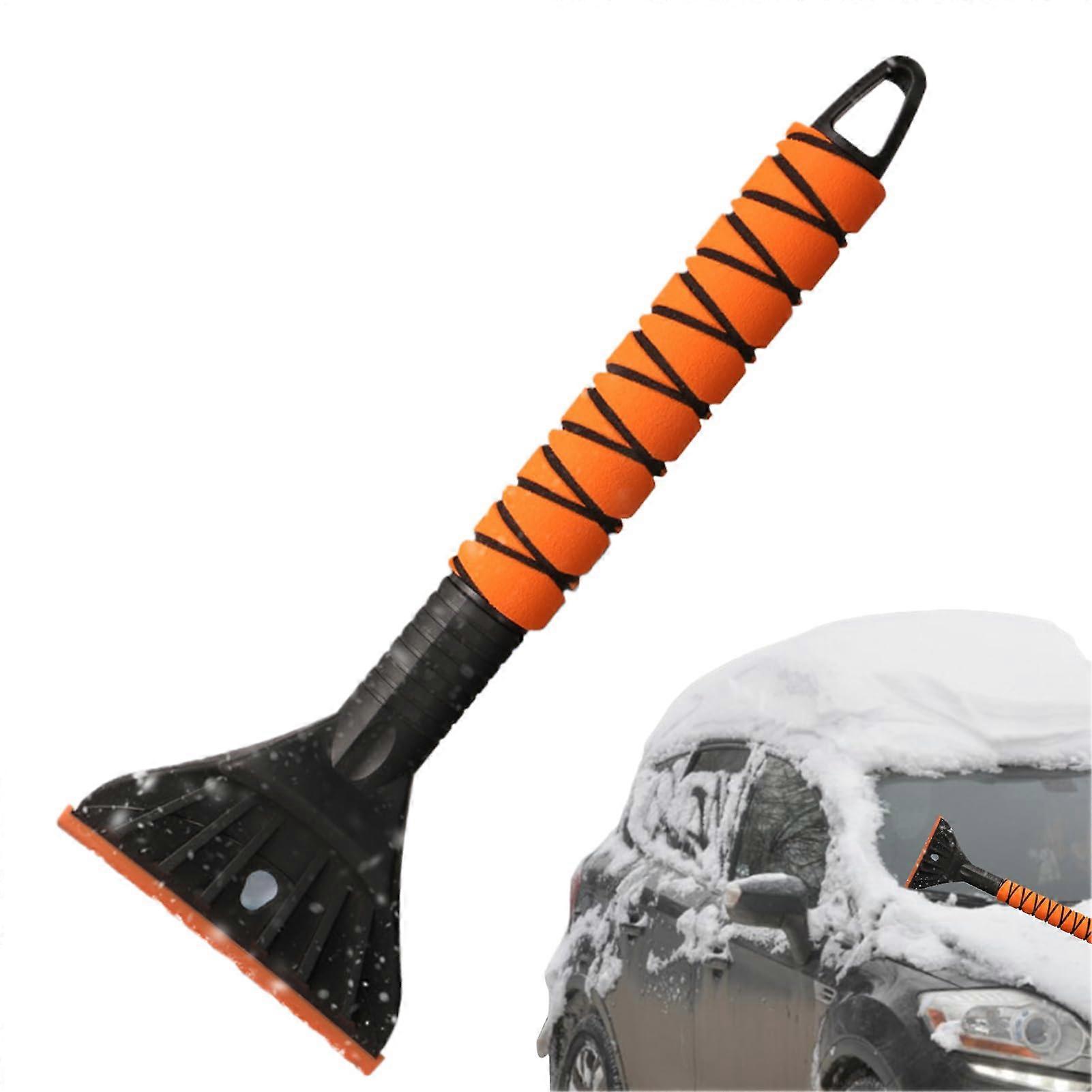 Heavy Duty Car Ice Scraper with Ergonomic Foam Grip for Scratch Windshield Snow Removal