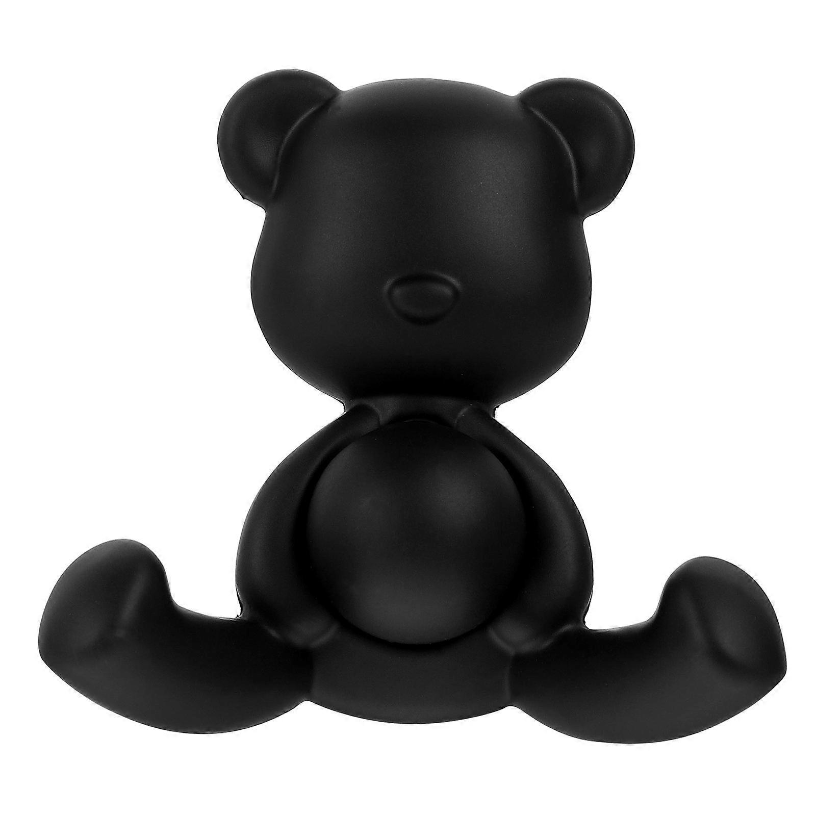 Bear Shape Coat Hook Wall Mounted Hanging Towel For Indoor Decorative Use 1Set