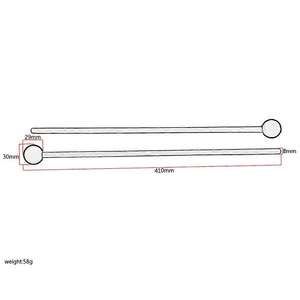 Drumstick Glockenspiel Mallet for Percussion Instruments 1Pair Green