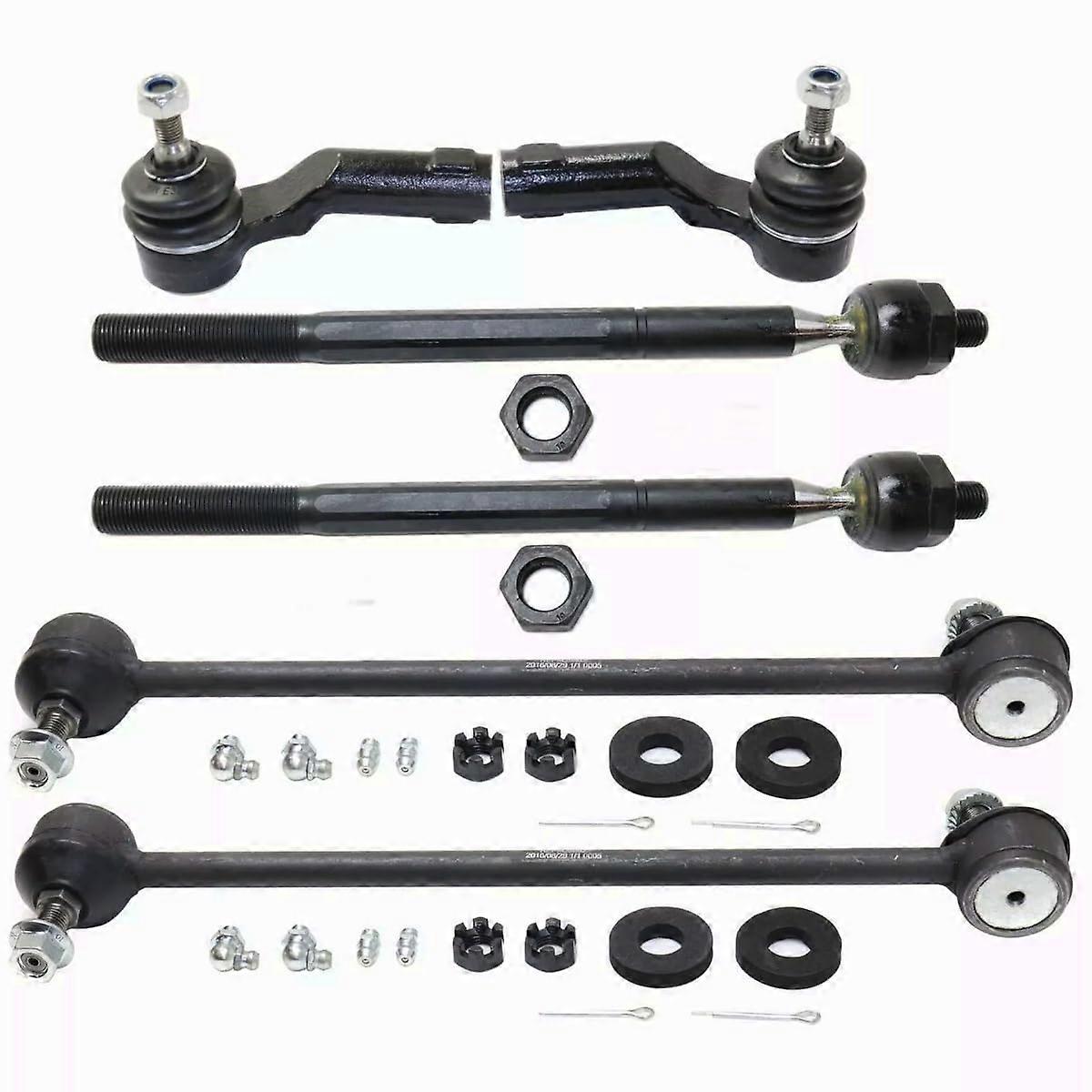 Front Suspension Kit Driver and Passenger Side Turbocharged Enhanced Stability for 20072009 Mazda 3