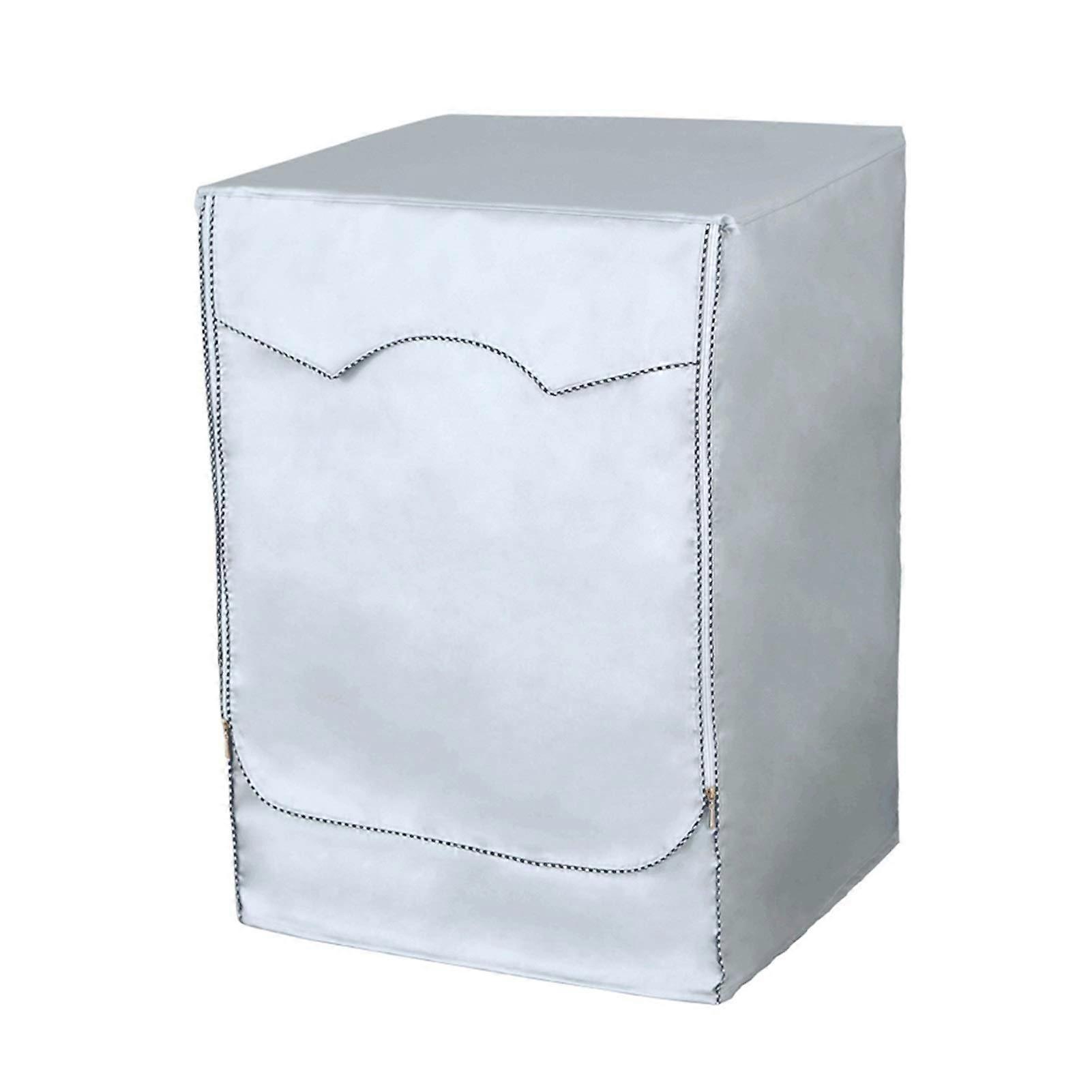 Waterproof Sun Protection Front Load Washer Cover with Dustproof Front Flip Open Design S Size