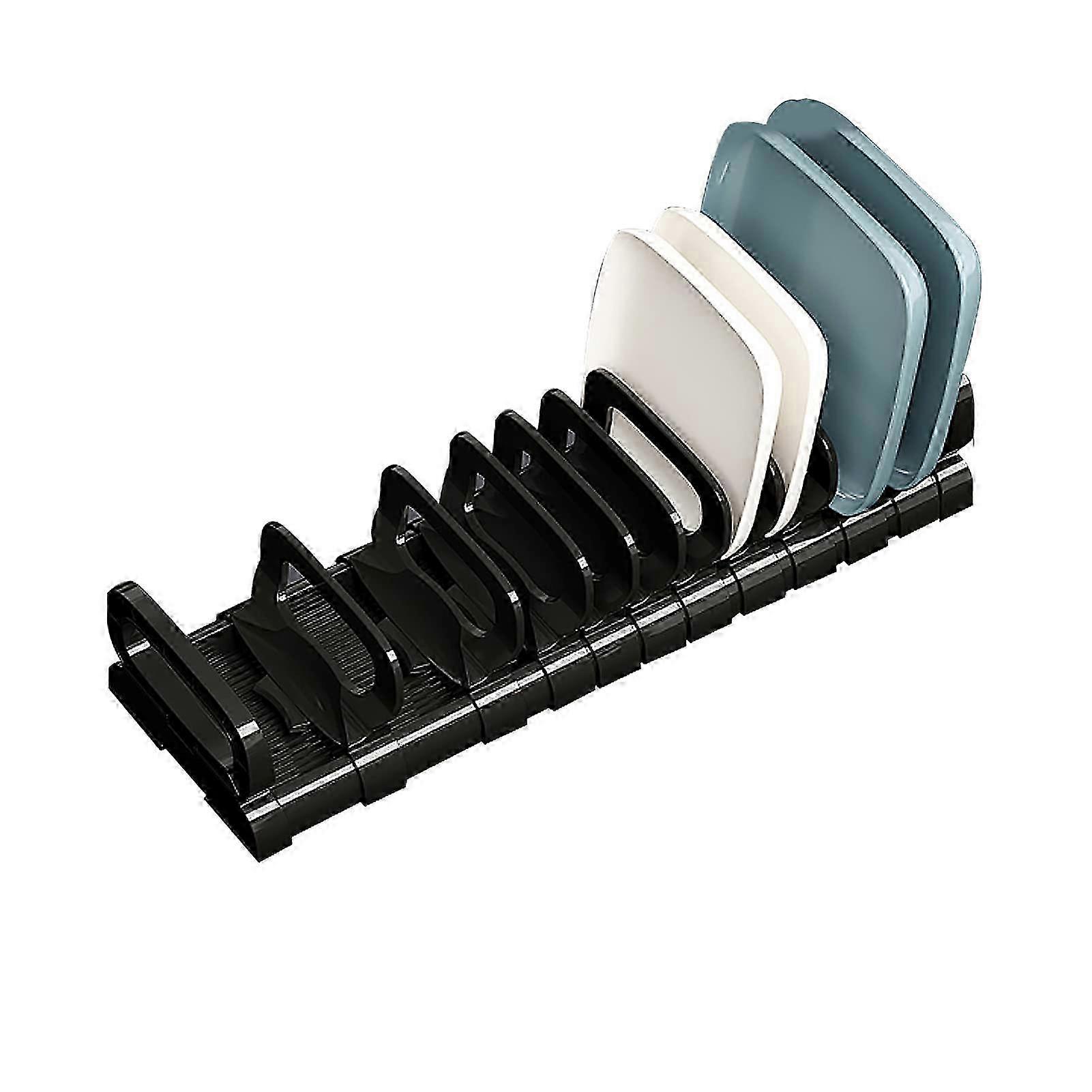 2025 Black Dish Rack for Sink Cabinet Storage Organizer