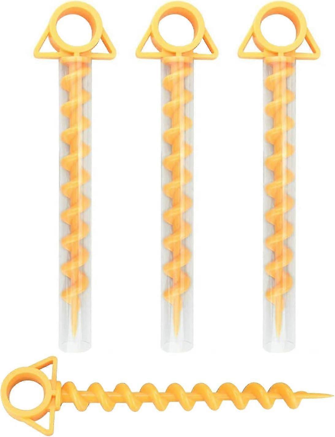 26-27 4-pack tent pegs for securing camping tents