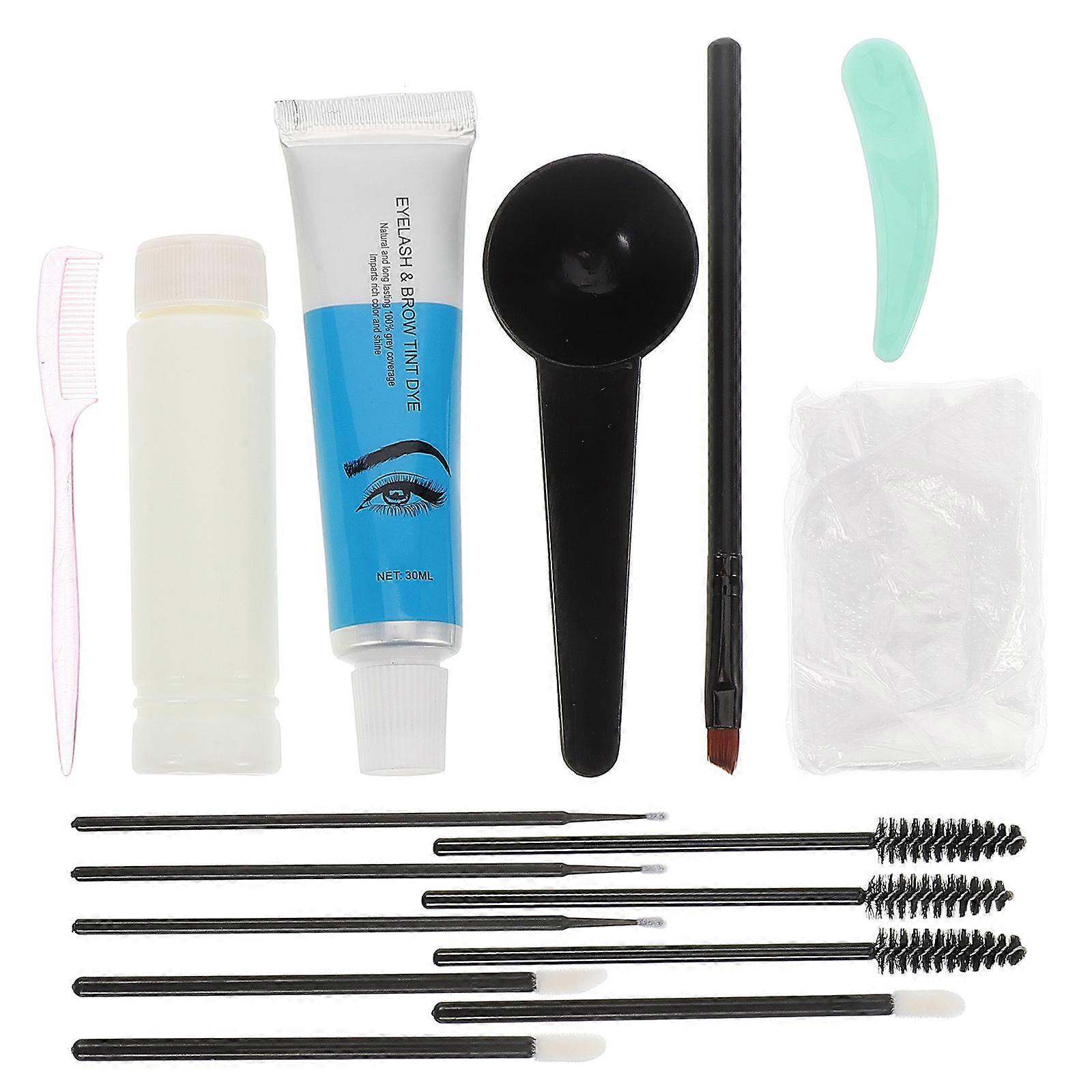 Eyebrow Gel Kit with Soap for Brown Eyebrows 1Set