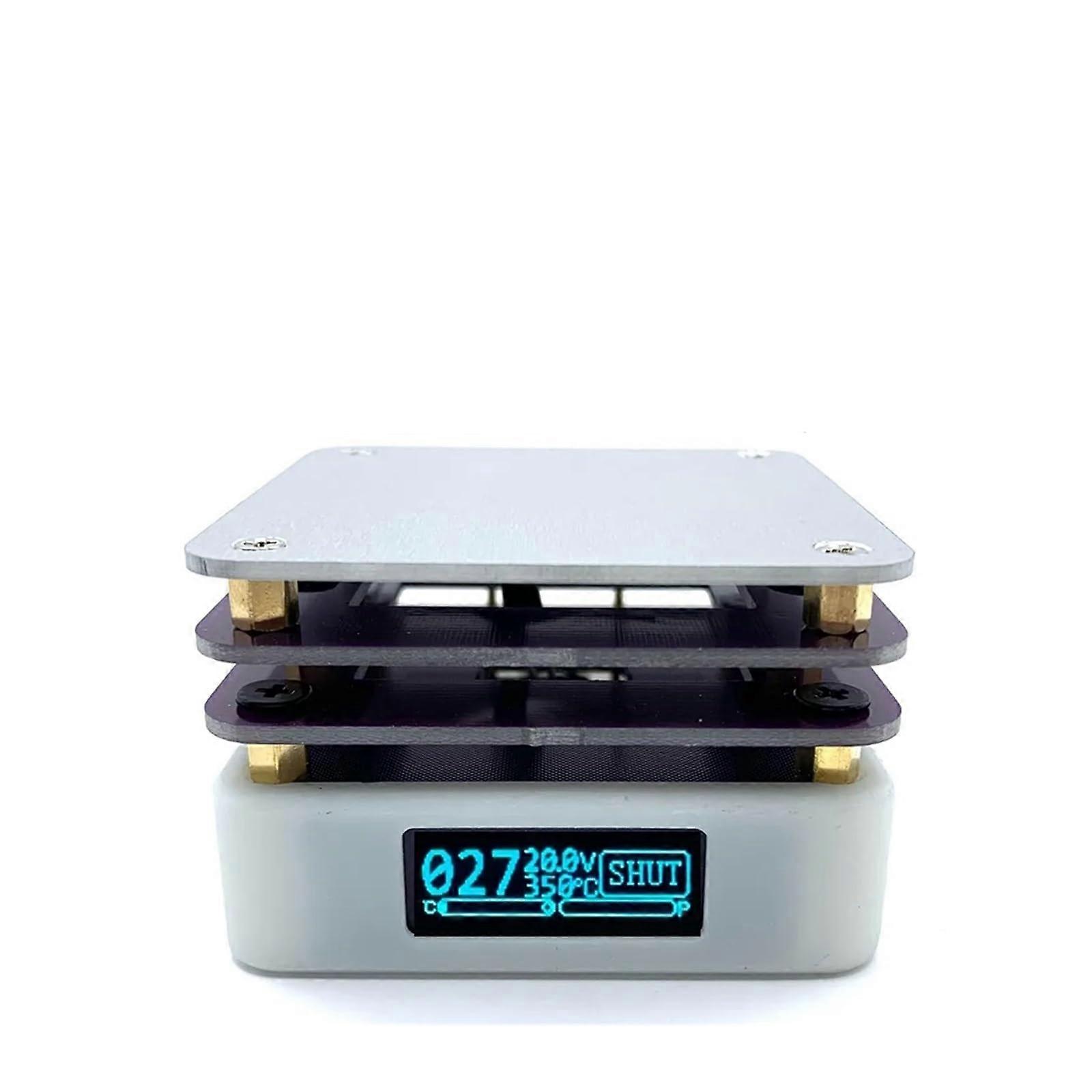 65W Mini PCB Preheater with Temperature Control LED Display for SMD Rework and