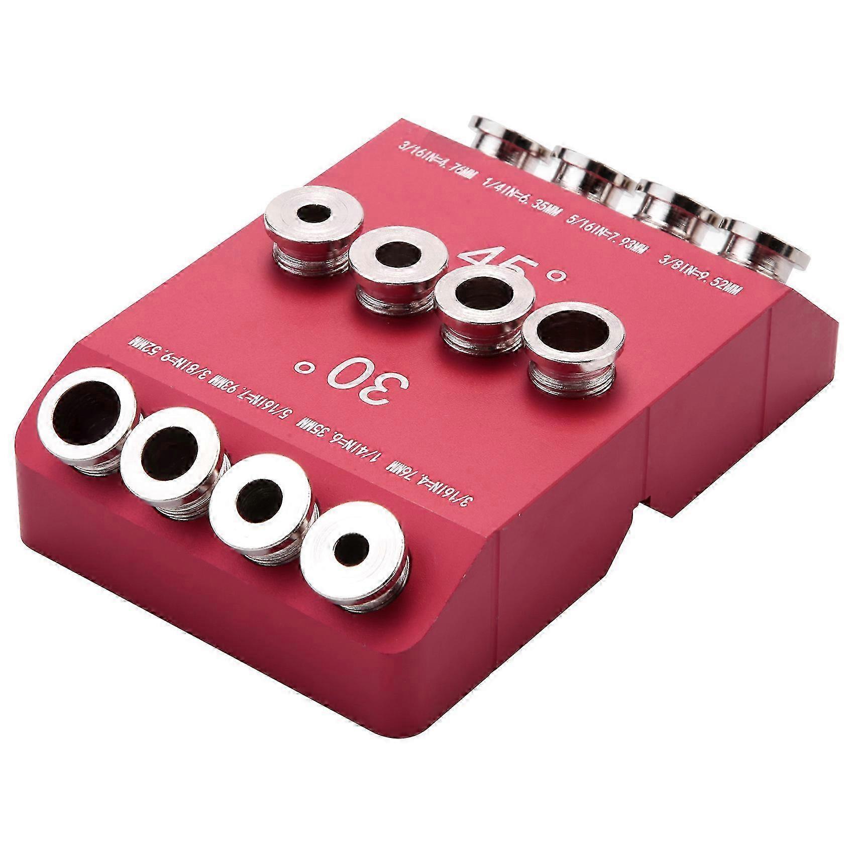 30/45/90° Angle Drill Hole Guide Jig,1PCS