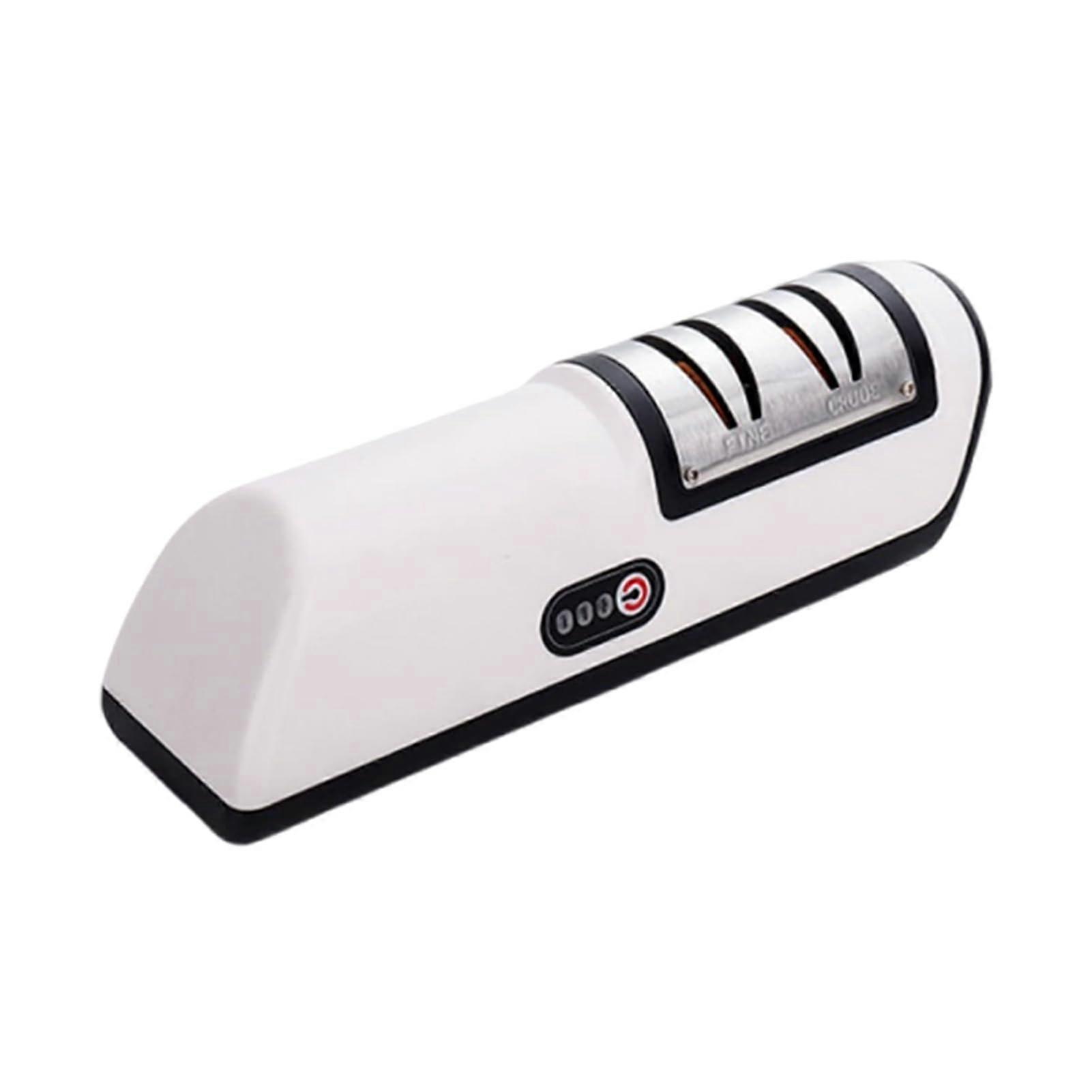 Electric Diamond Rolling Knife Sharpener with Fast Sharpening and MultiTool Compatibility, Black