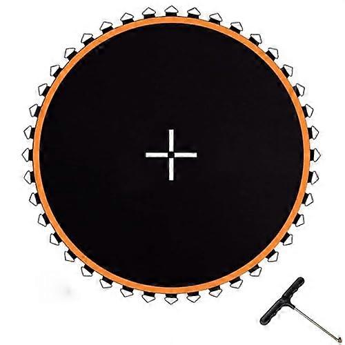 Trampoline Mat Replacement Waterproof UVResistant Jumping Surface with Durable VRing Attachment