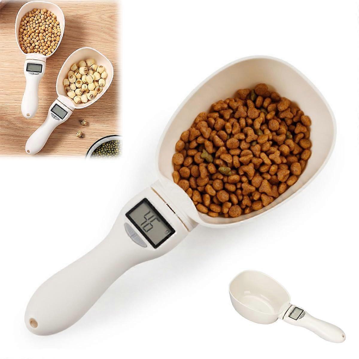 Digital Measuring Spoon Scale 800g/0.1g  Precision LCD Food Scoop with Replaceable Spoons