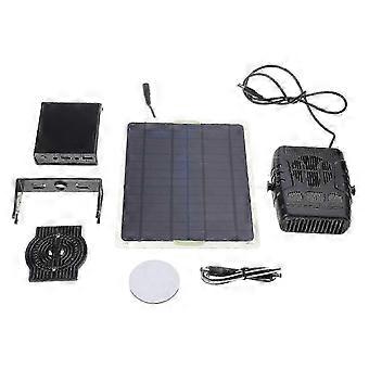 Solar Powered Heater Compact Size For Greenhouses And Chicken Coops Outdoor Heating Gear