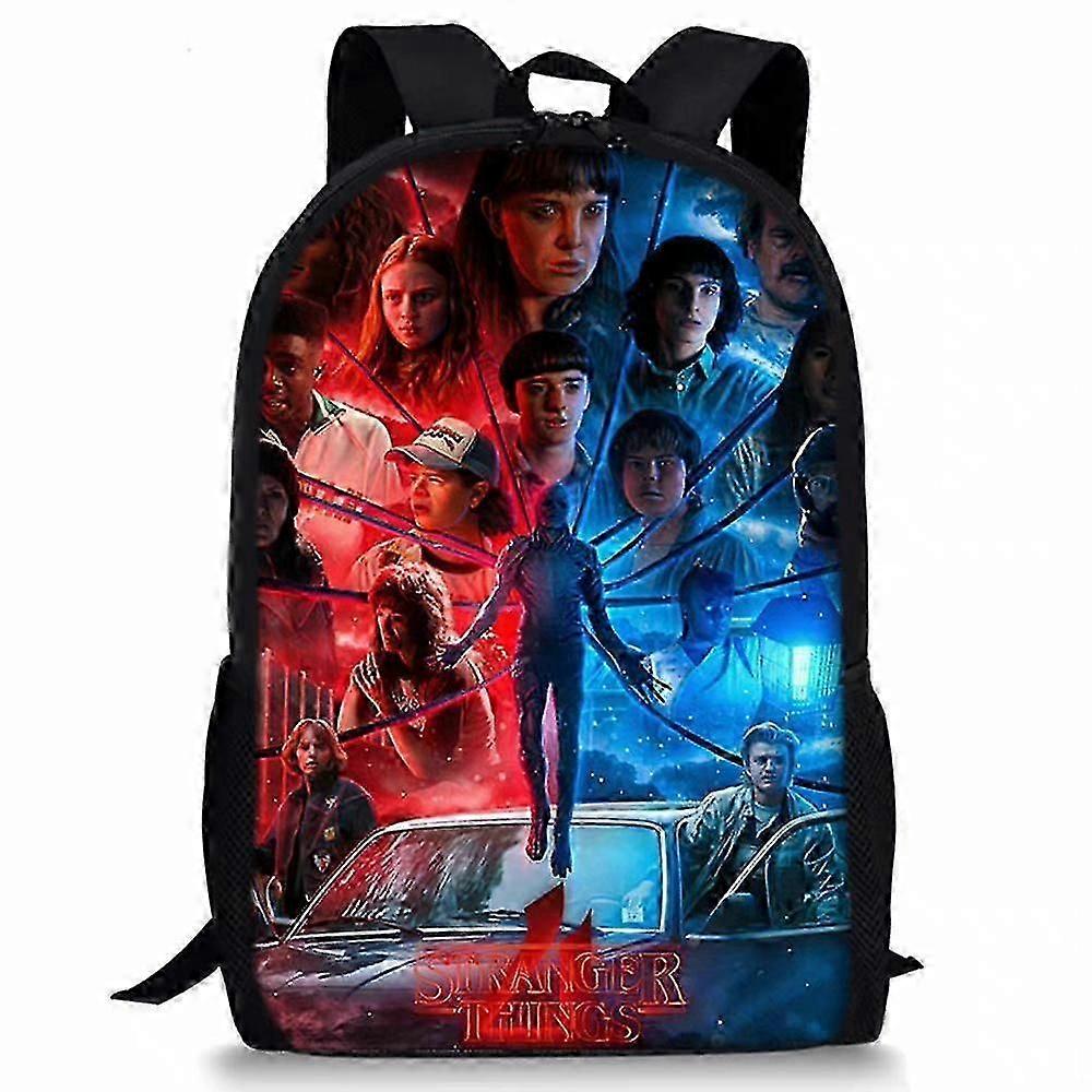 Stranger Things 4 Adjustable Strap School Bag Students Backpack Gifts New Arrival