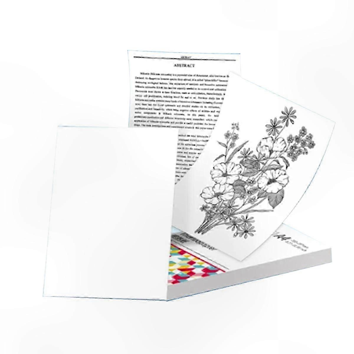 A4 Size Thermal Paper Rolls, 100 Sheets for M08F-Compatible Printers