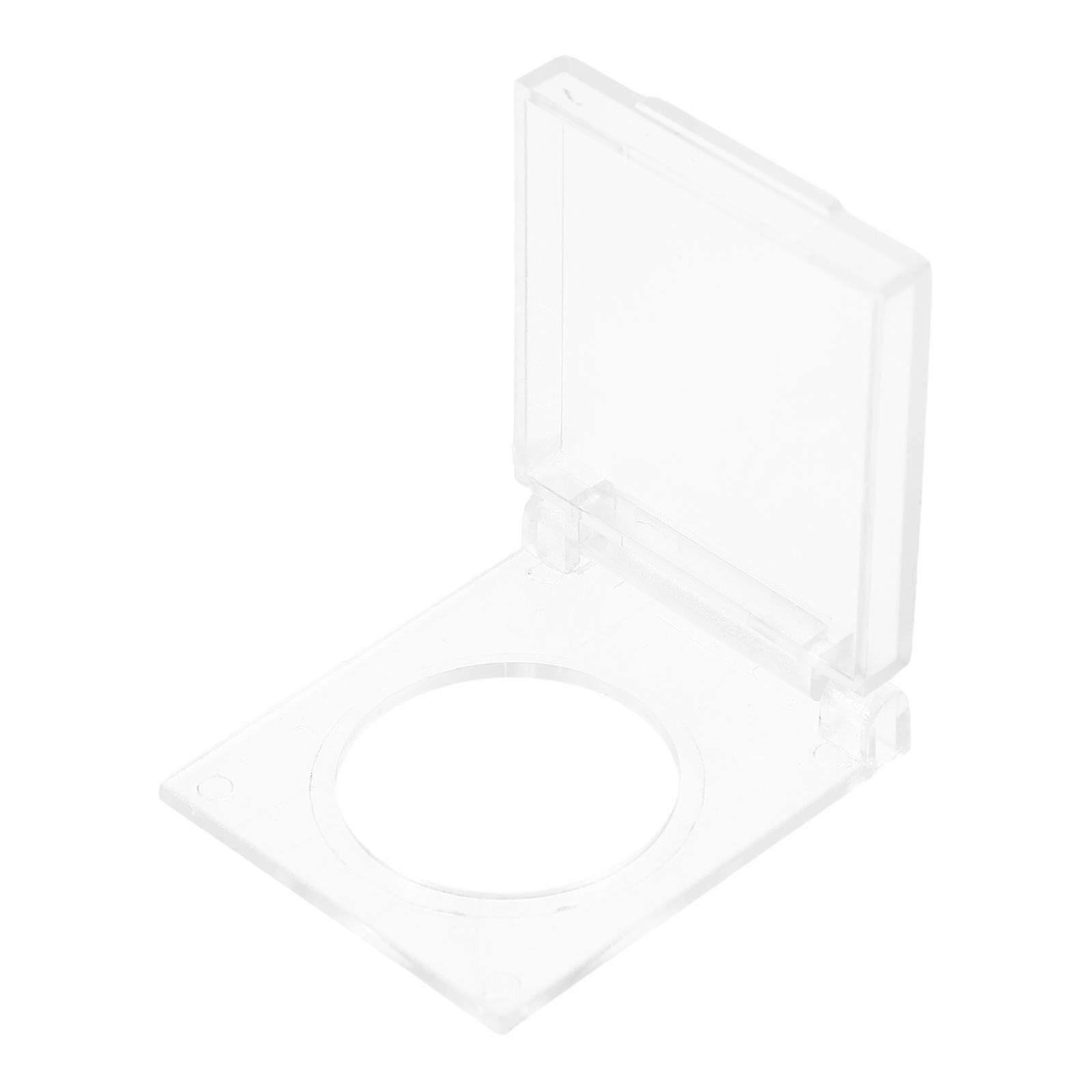 Rhinestone Art Light Pad Button Cover for 2Pcs Flexible Transparent Plastic Protector