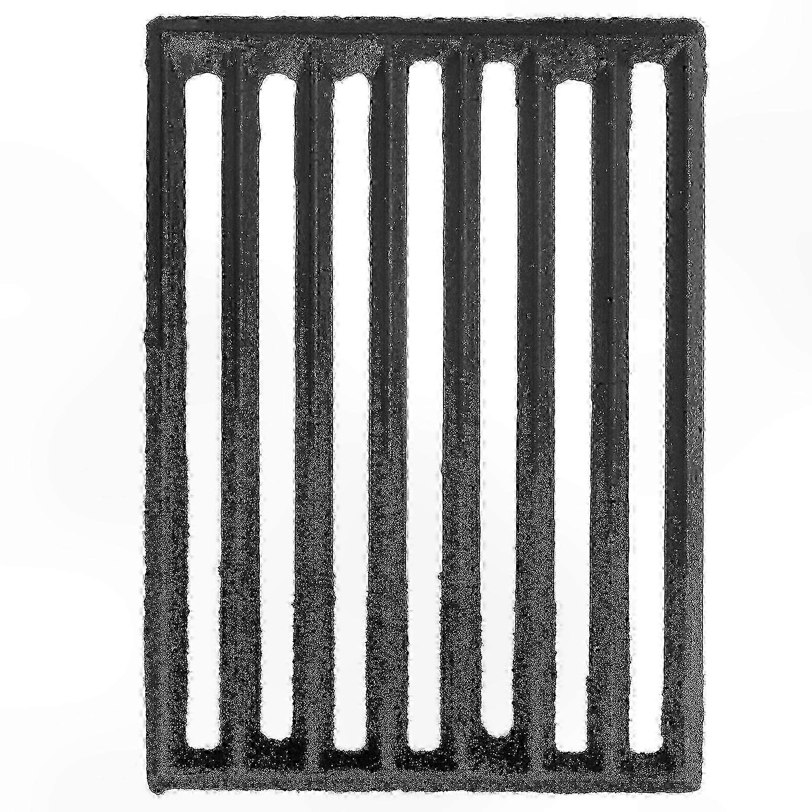 Gjutjärnsgaller för eldstad, stockar och kol