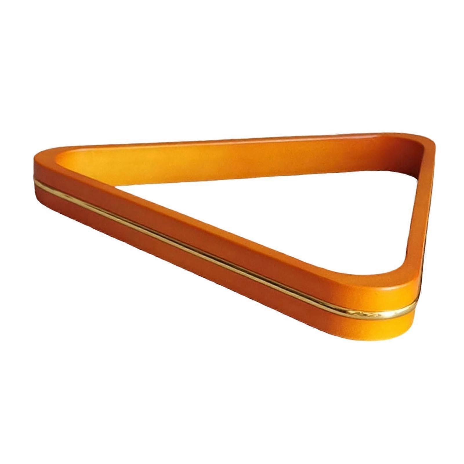 Pool Ball Rack  Fit 8 Ball Compact Triangle Design for 2 1/4 Inch Billiard Balls