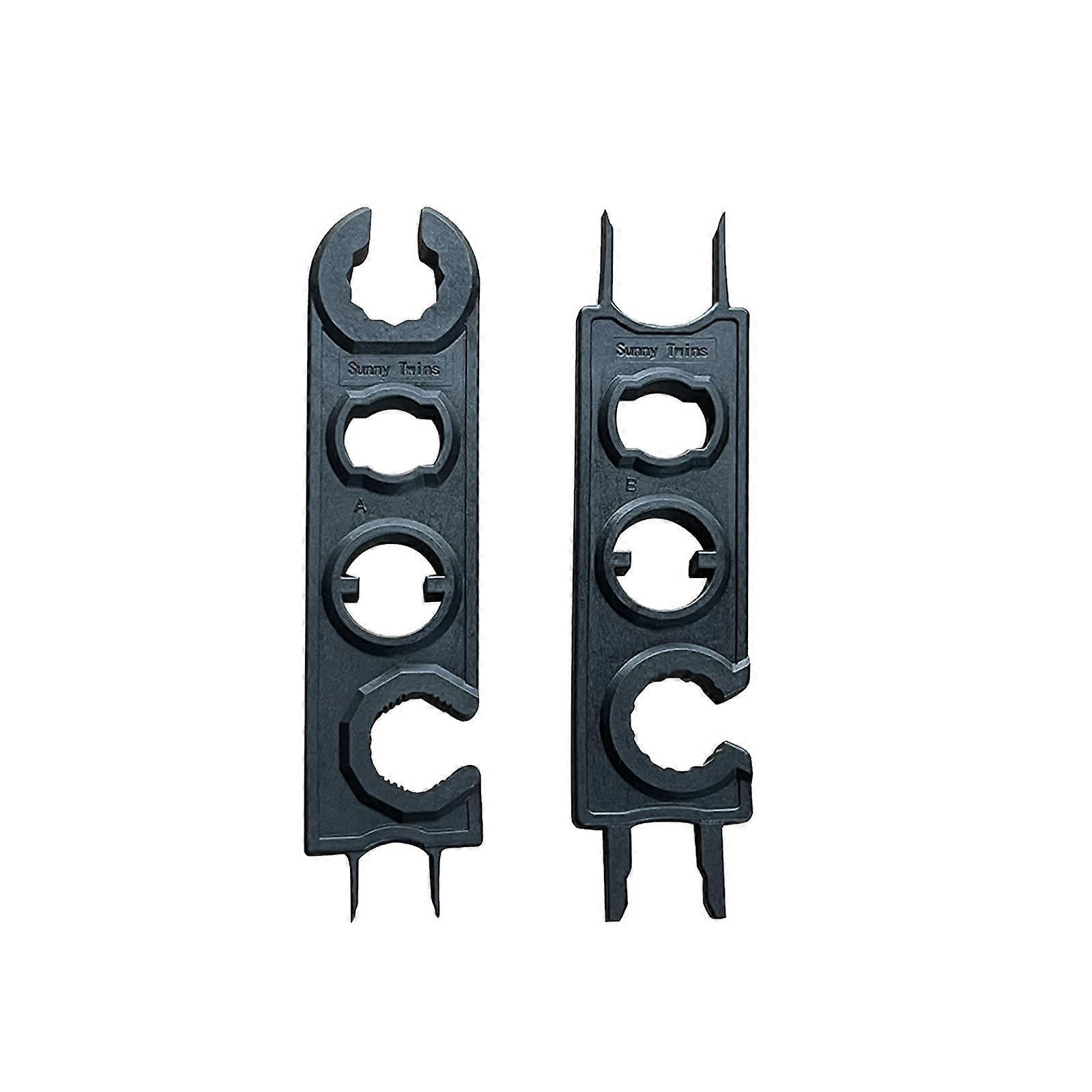 MC4 Solar Connector Wrench Set, Durable PA Tool for Quick Panel Plug Assembly and Disassembly