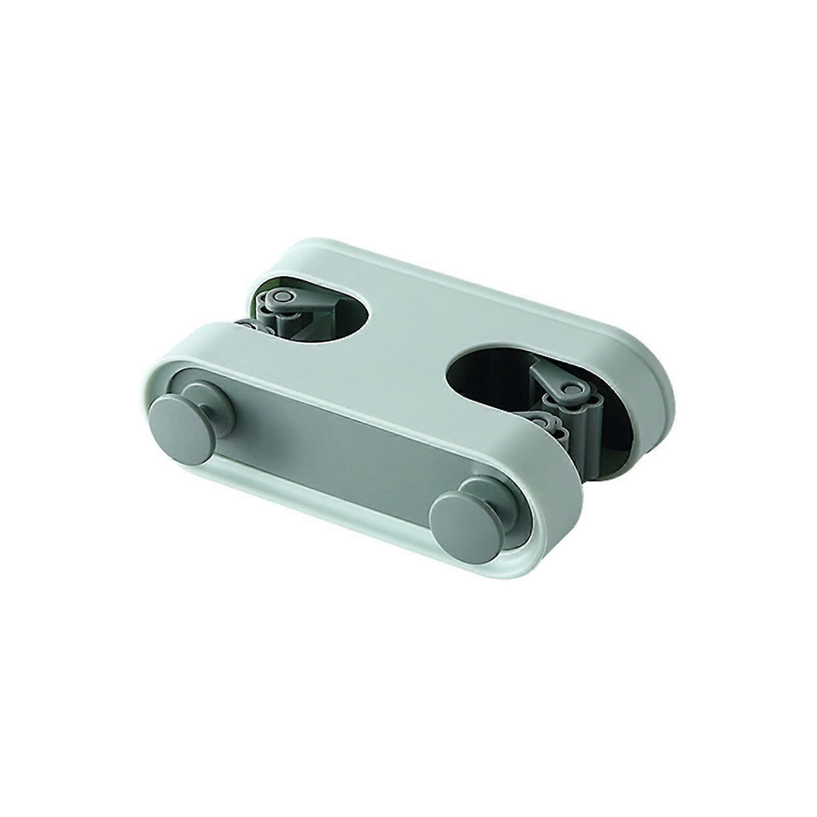 Bathroom Storage Basket with OpenFront Design, Secure Double Hooks, Blue Over Toilet Organizer