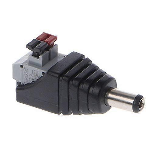 DC Power Male Connector for CCTV Camera, Secure Mating and Easy Installation