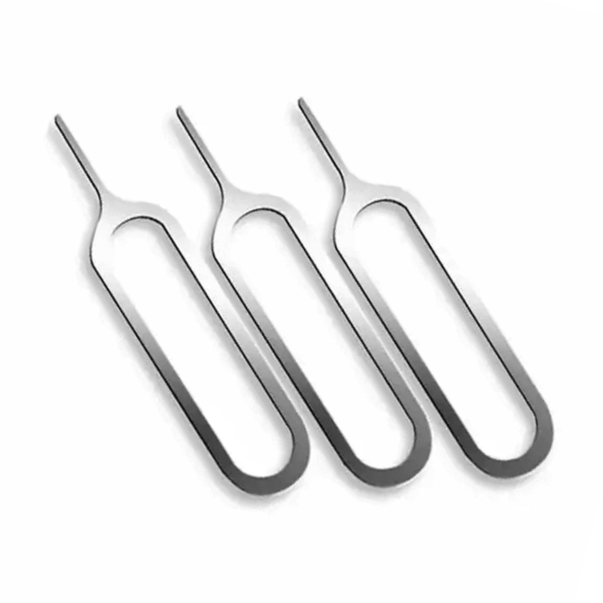 SIM Card Ejector Tool Pack of 3 for Smartphones Tablets Laptops Quick SIM Tray Removal