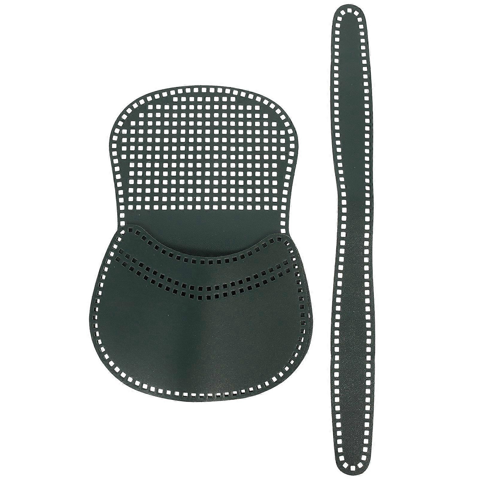 PU Mesh Sheets for Bag DIY Weaving 1Set Green DIY Crochet Project Material