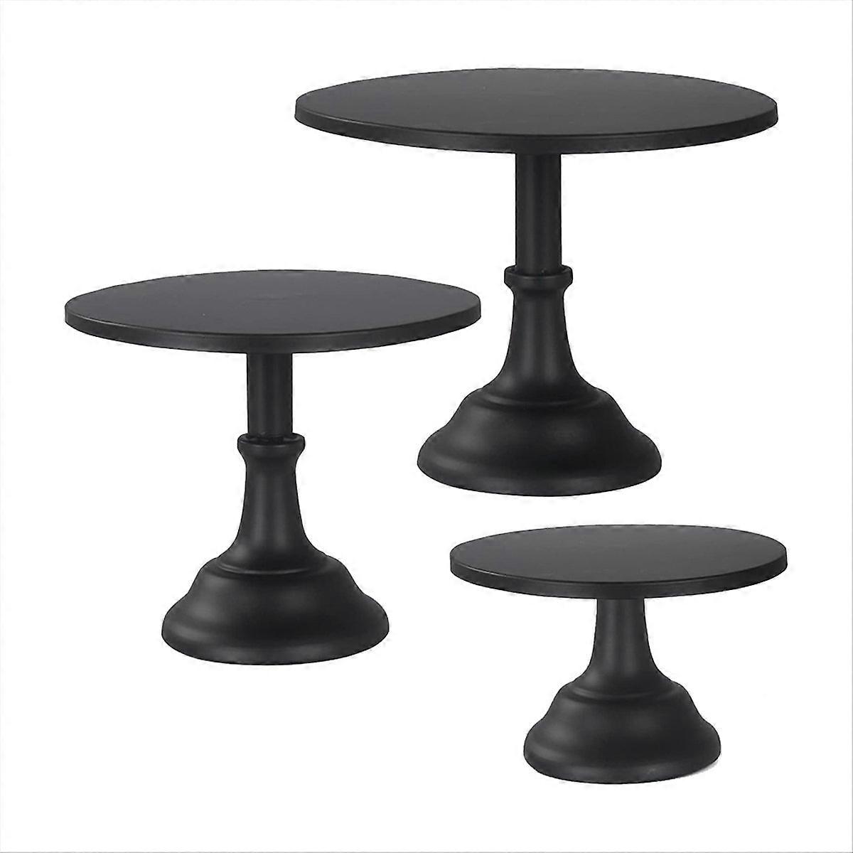 3Pcs Cake Stand, Cake Stand , Tall Cake Stands,Black
