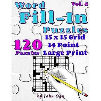 Ordutfyllingsoppgaver: Fyll ut puslespillbok, 120 gåter: Vol. 6