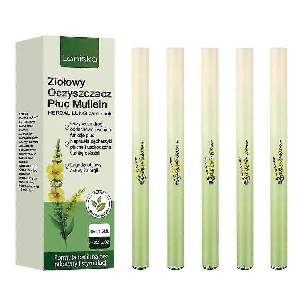 5x Lung Cleanse with Herbal Diffuser Pen 1.5ml
