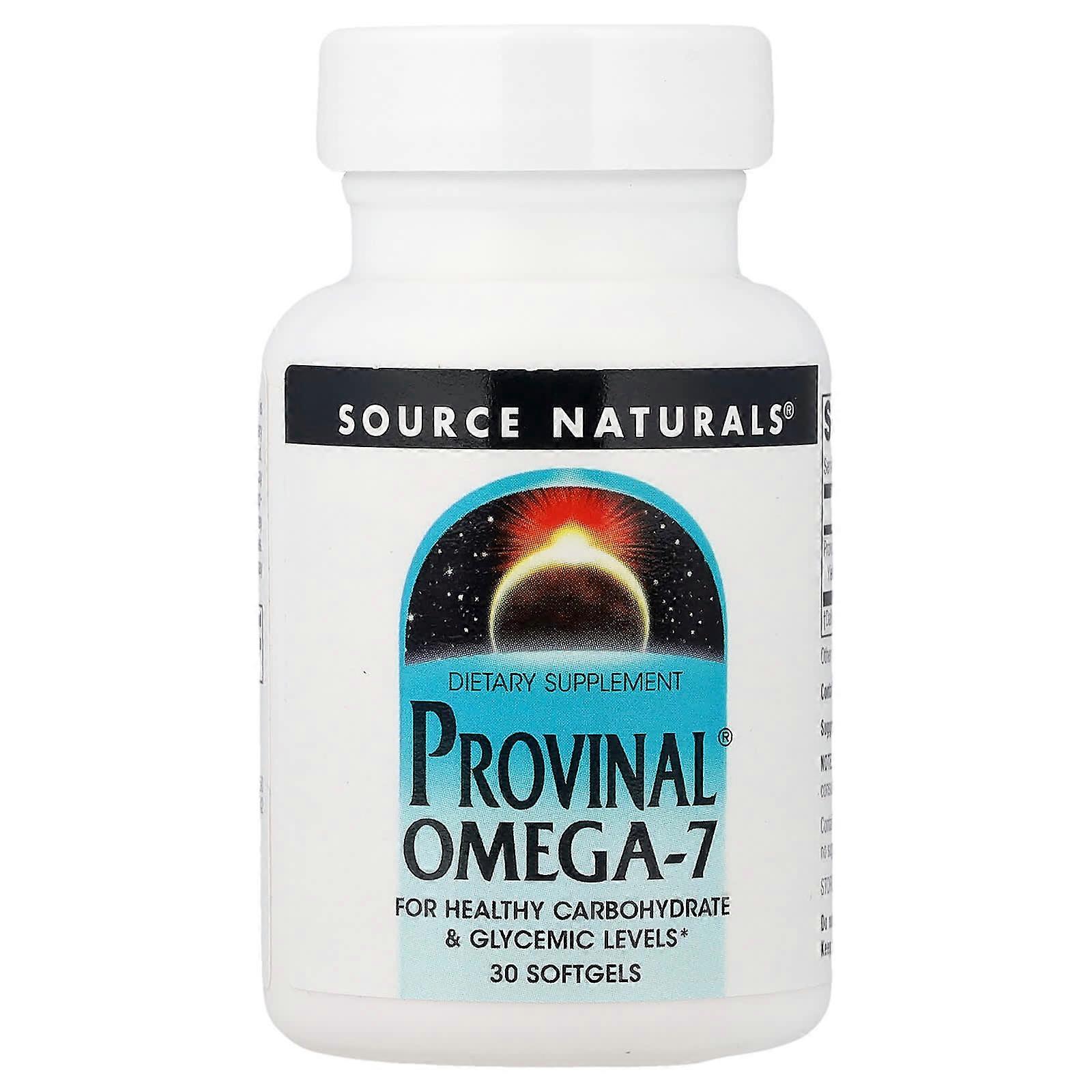 Source Naturals, Provinal Omega-7, 30 Softgels