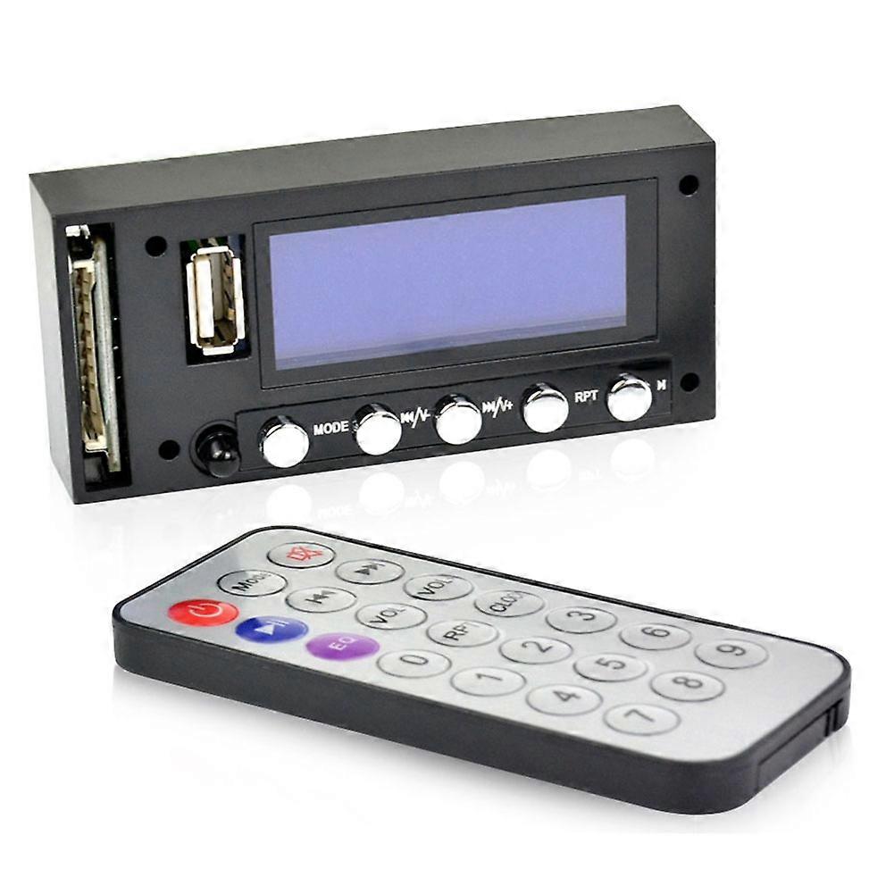 MP3 Player Decoder Board Audio Module MP3 WMA Support Bluetooth-Compatible USB FM TF Radio Decoding