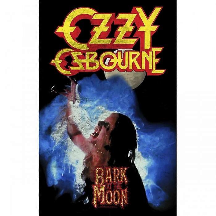 Ozzy Osbourne Bark At The Moon Textile Poster