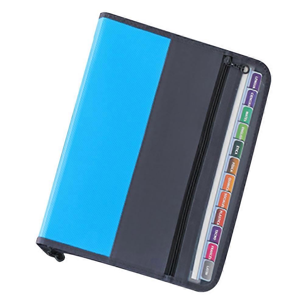 13-Pocket File Folder for Storage Use with Multi-Layer Document Organizer