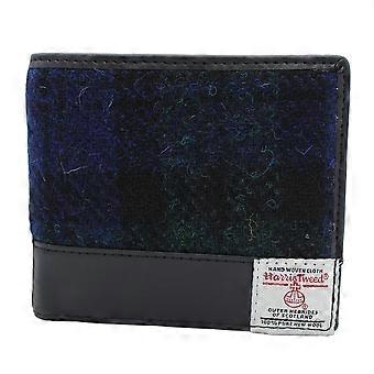 Callum Harris Tweed Leather Wallet ZB080 Blackwatch