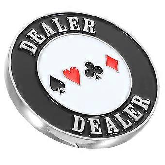 Poker Accessories Metal Dealer Button for Game Play