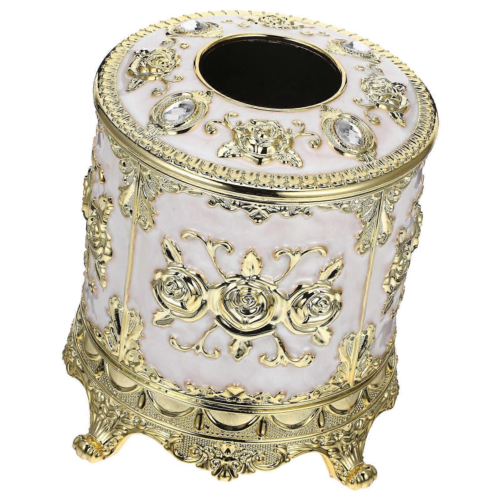 Plastic Vintage Tissue Box Cover for Tissue Storage