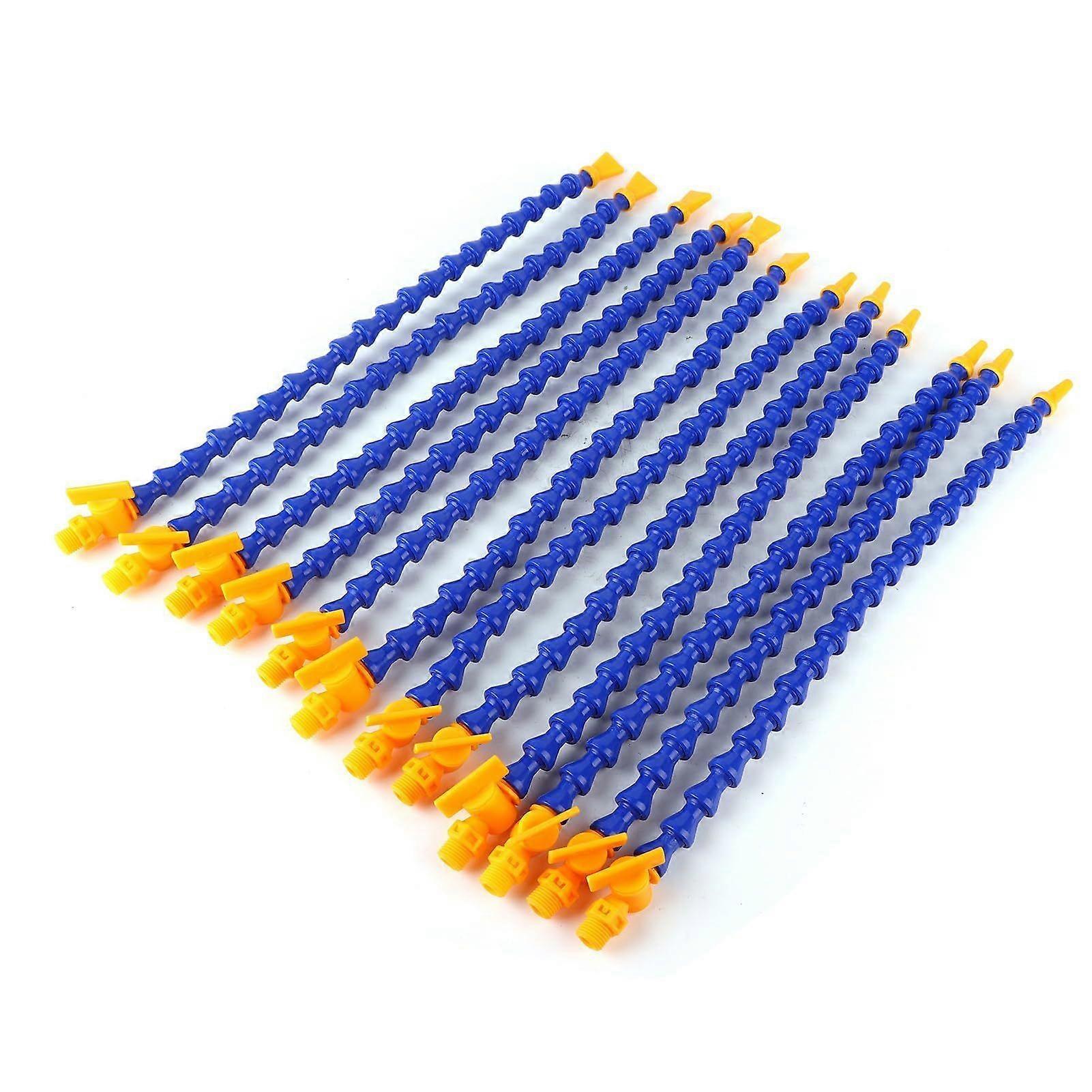 Compatible with lathe cooling pipe, 2/4 point thread, 1/4 thread, with switch, 2/4 point thread, 12.6mm outer diameter, 400mm long.