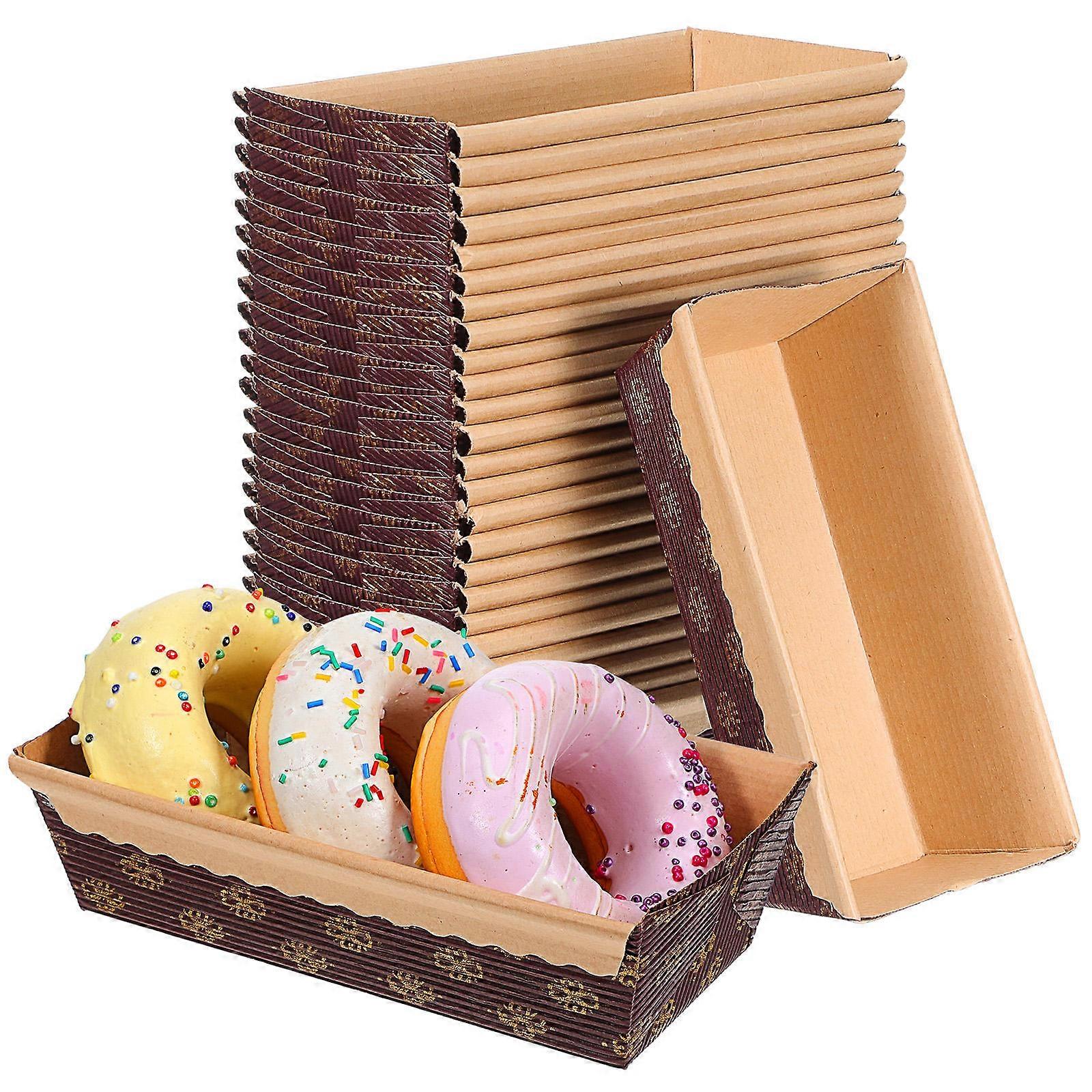 Rectangle Pan Disposable Design For Birthdays 25Pcs